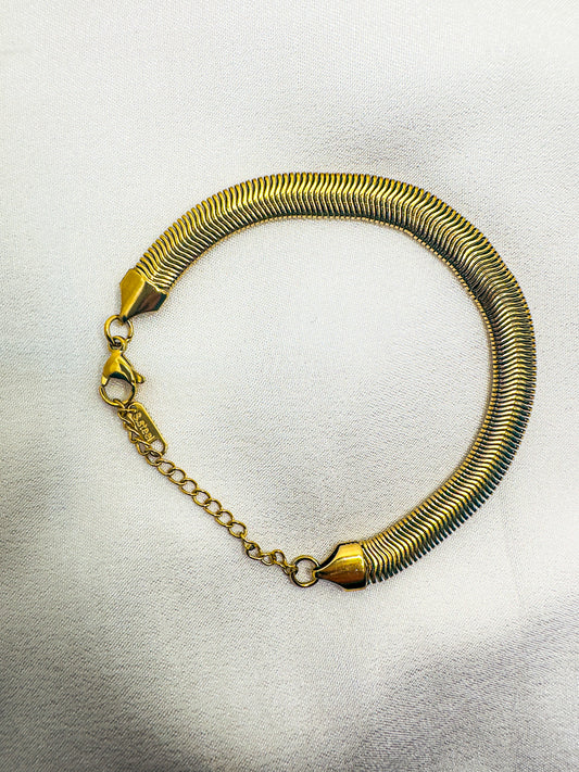 Serpent Coil Bracelet