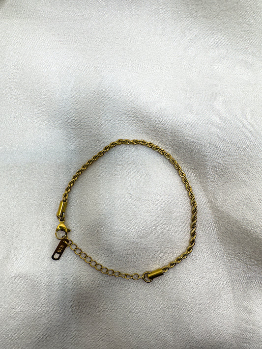 Twist of Gold Bracelet