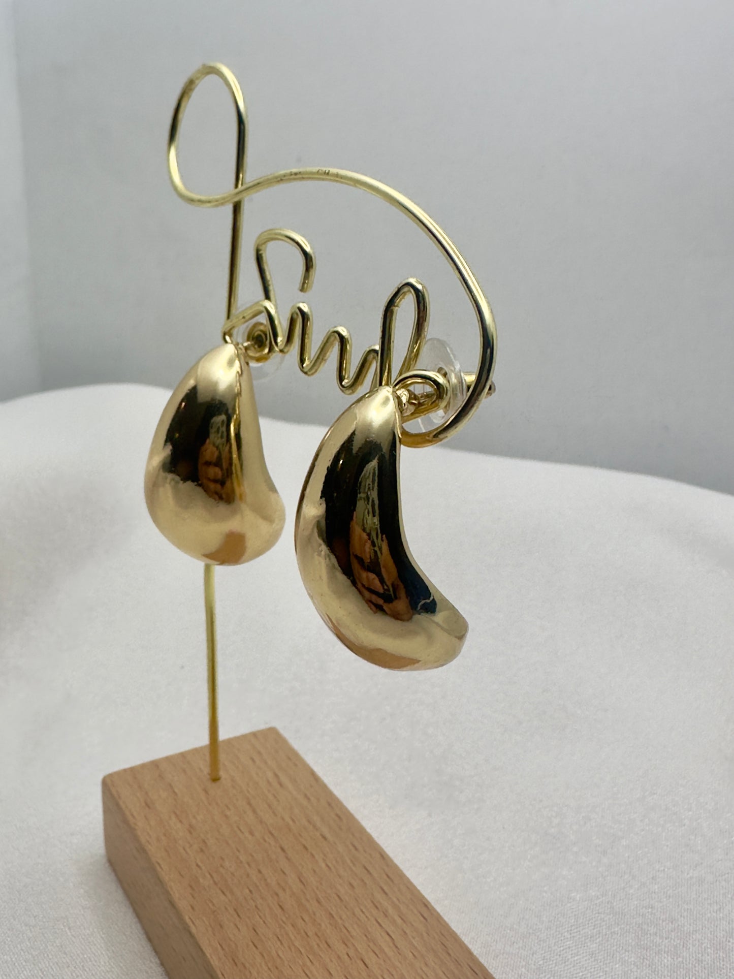 Golden Drops Earrings