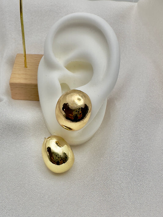 Golden Domes Earrings