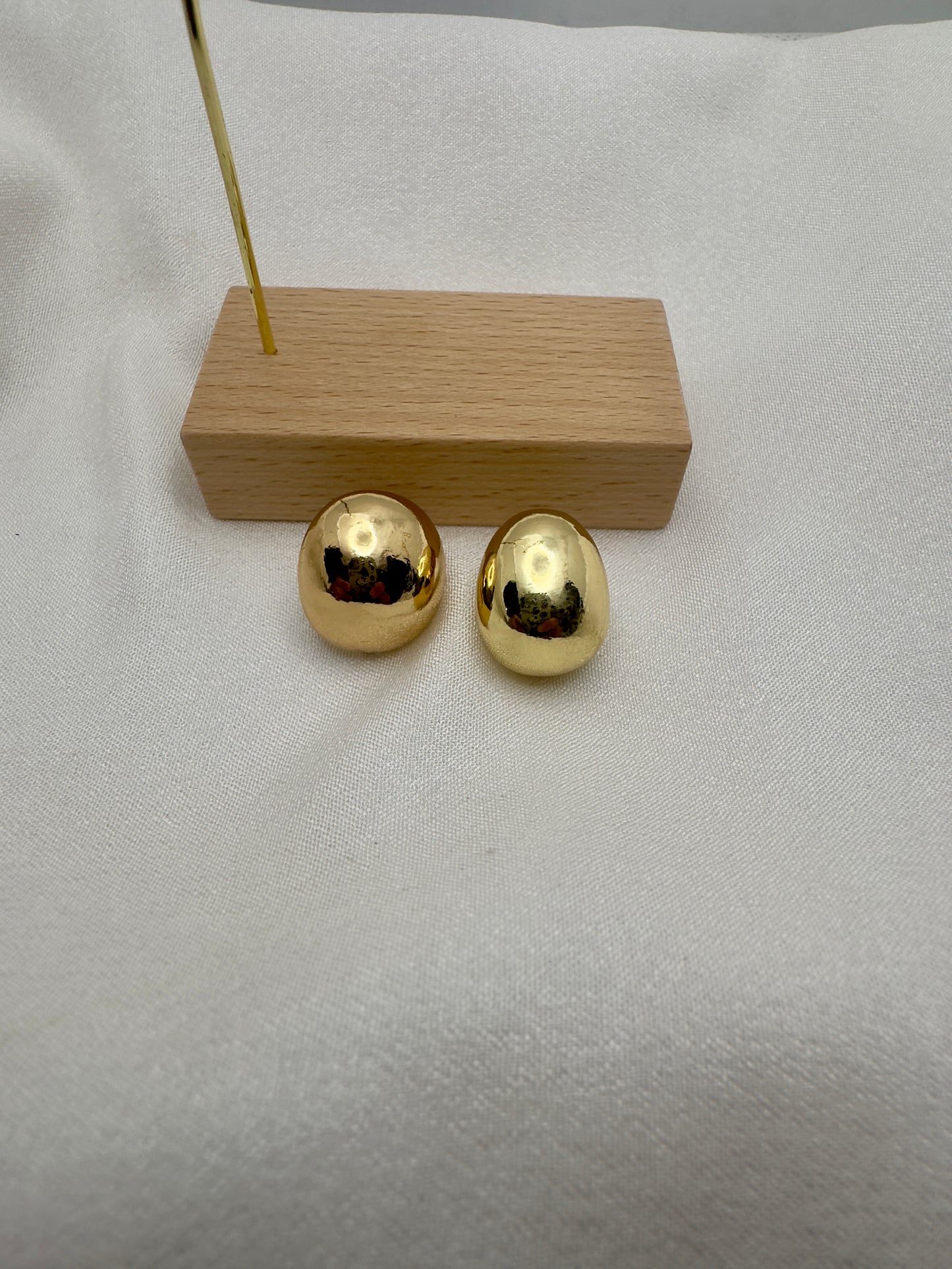 Golden Domes Earrings