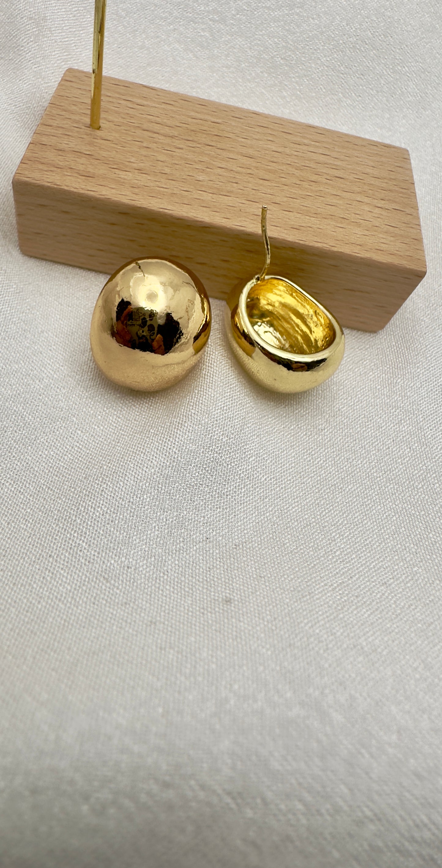 Golden Domes Earrings