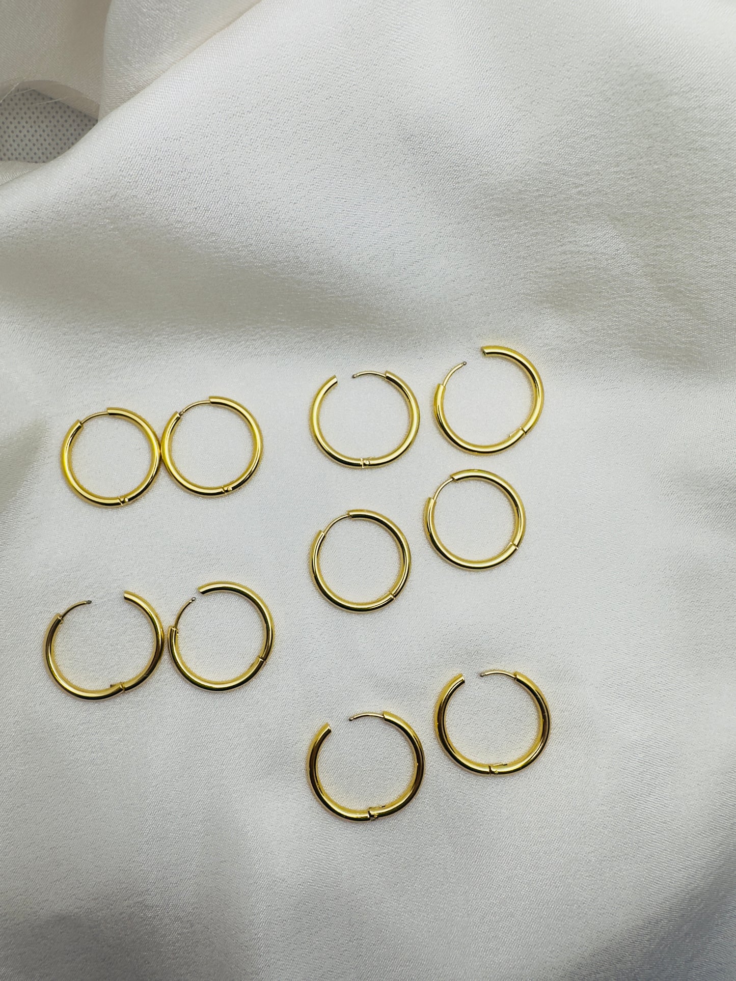 Classic Gold Hoop Earrings