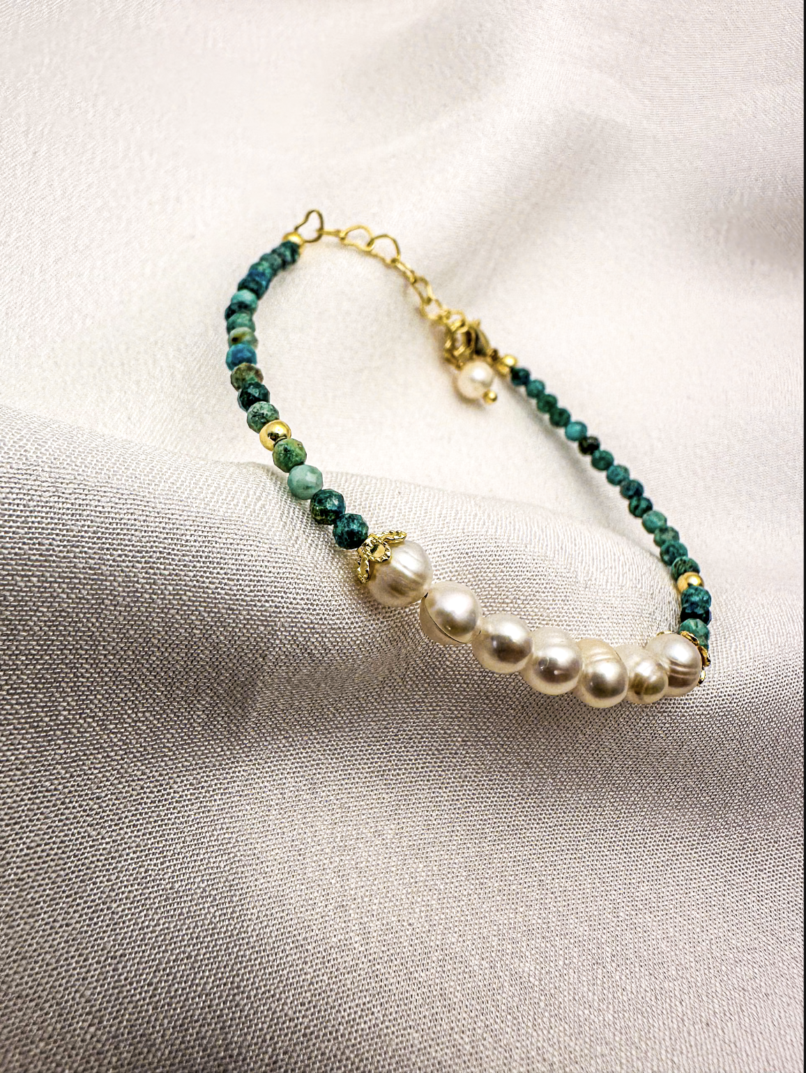 Emerald Pearl Elegance